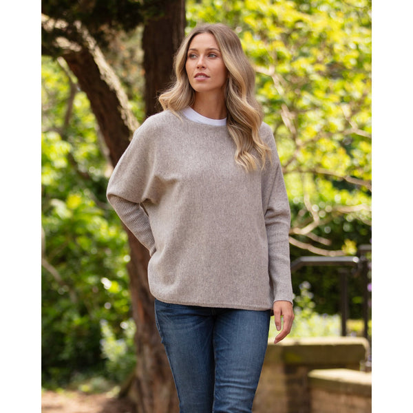 Jute The Badminton Crew Neck with Rib Cuffs