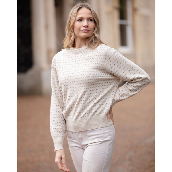 2 Ply Scandinavian Fairisle Funnel Neck