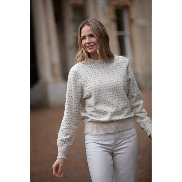 2 Ply Scandinavian Fairisle Funnel Neck