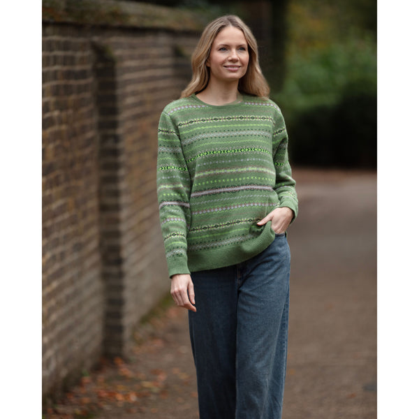 4Ply Scottish Fairisle Crew Neck