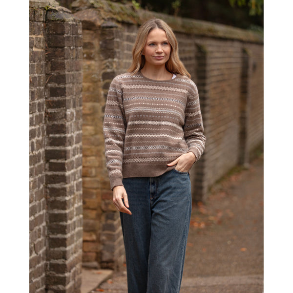 4Ply Scottish Fairisle Crew Neck