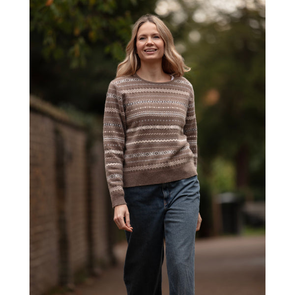 4Ply Scottish Fairisle Crew Neck