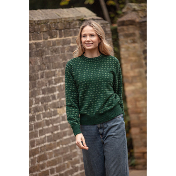 2 Ply Scandinavian Fairisle Funnel Neck