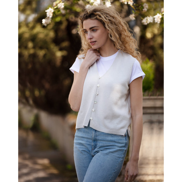 Light Pink contemporary waistcoat