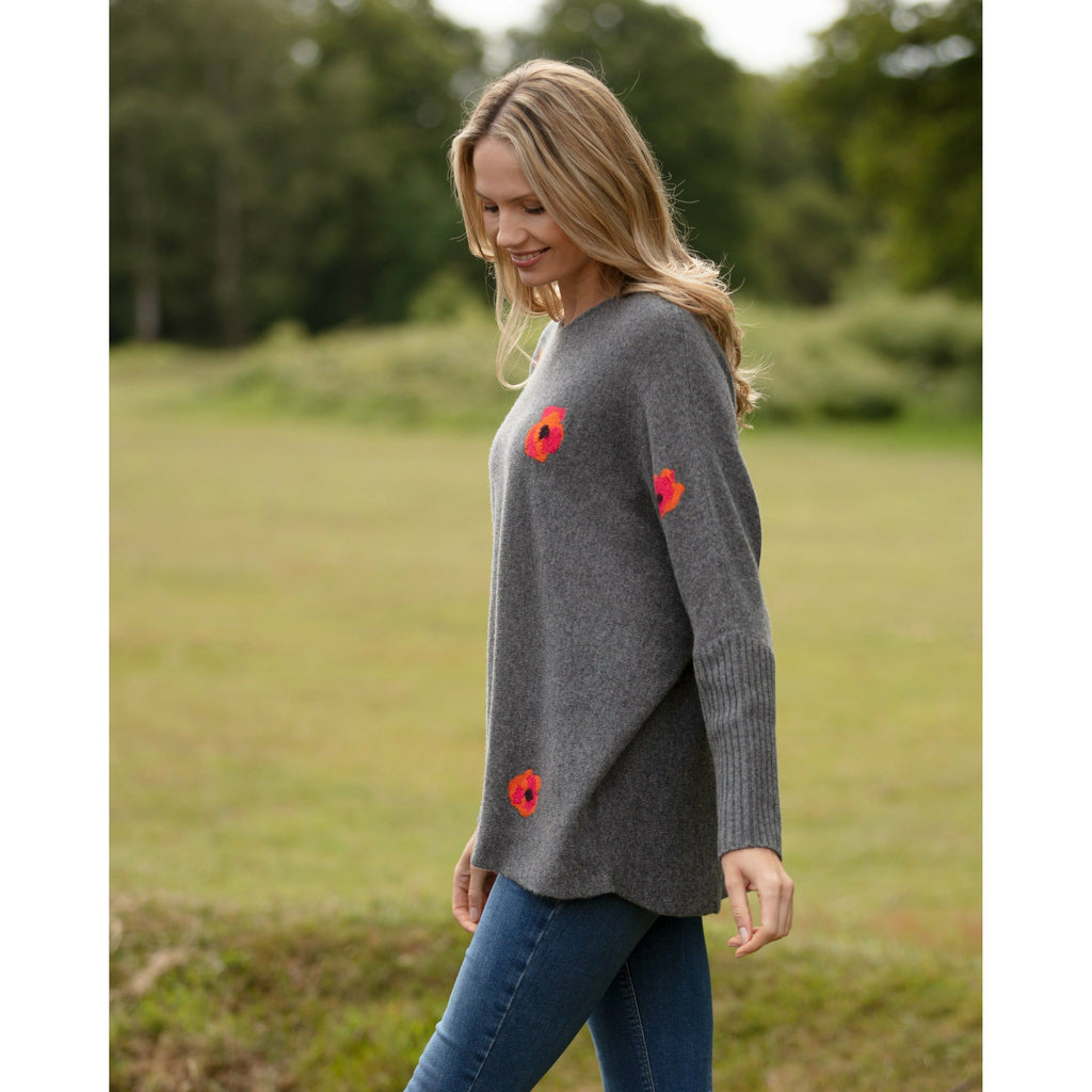 The Original Poppy Wool and Cashmere Crew Neck