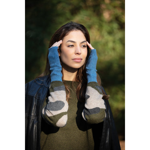 Pure Cashmere Stretch Hand warmers